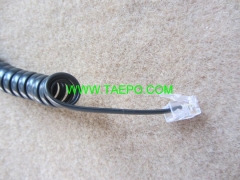 CAT3 6P4C Telephone coil cord