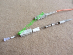 Multimode simplex LC/UPC Fiber optic connector