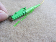 singlemode simplex E2000/APC 3mm 2mm Fiber optic patch cord