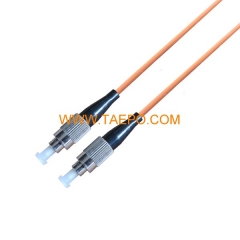 Fiber optic patch cord multimode 50/125um OM2 simplex FC/UPC-FC/UPC 0.9/2/3mm 1m
