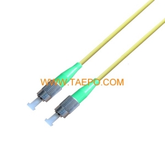 Fiber optic patch cord singlemode 9/125um OS1 simplex FC/APC-FC/APC 0.9/2/3mm  1m
