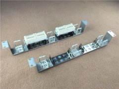 4 ways krone rack mount frame for 10 pair disconnection module