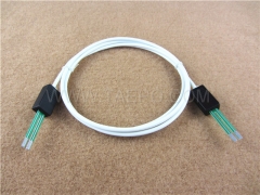 4-pole CN connection cord with test plug to test plug