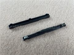 Fiber optic mechanical splice for bow-type cable