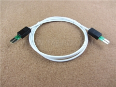 4-pole HW connection cord, test plug to test plug, 1.5m
