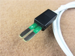 4-pole HW connection cord, test plug to test plug, 1.5m