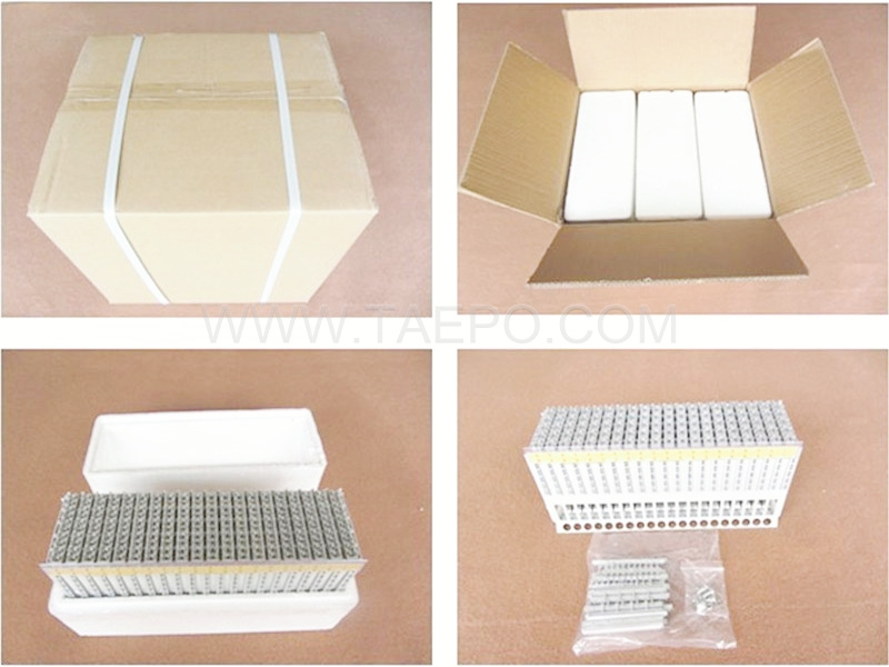 Packing Picture for 100 pairs Simen MDF disconnection block 71
