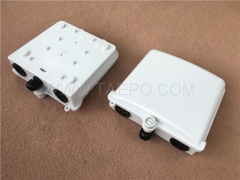 Outdoor waterproof 10 pair telephone distribution point dp box with STB module with protection