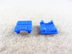 Plastic hinge between base and cover for TP-3115 fiber optic splice tray