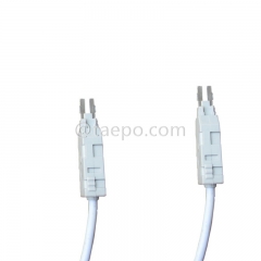 LSA test plug to LSA test plug 4-pole connection cord