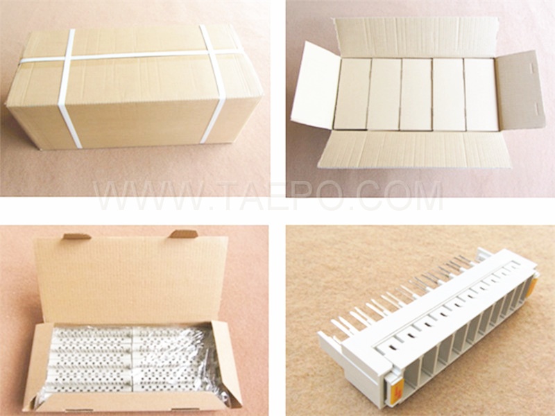 Packing Picture for 10 pairs 3-pole over-voltage highband module protection magazine
