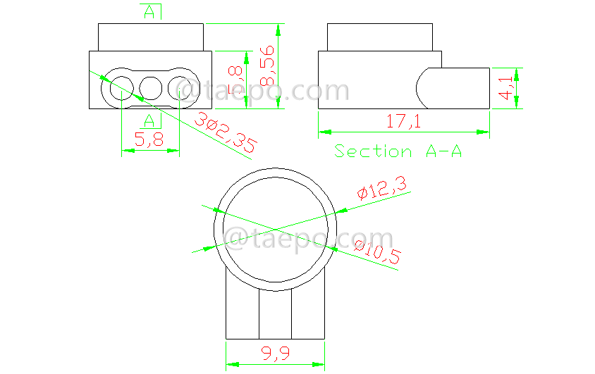 Schematic Diagrams for 3m scotchlok idc ur2 connectors