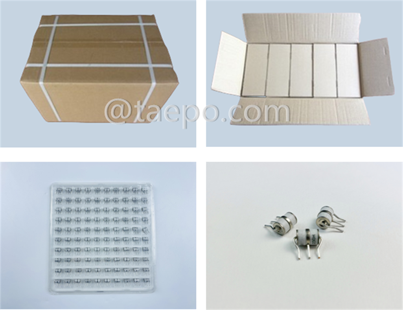 Packing Picture for 3-Electrode Gas Discharge Tube GDT