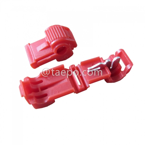 Single pin 1 wire red self-stripping electrical tap 3m scotchlok 951 connector