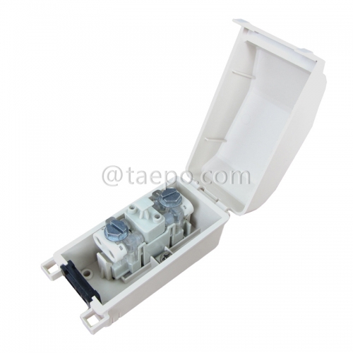 Outdoor 1 pair subscriber connector unit for STB module