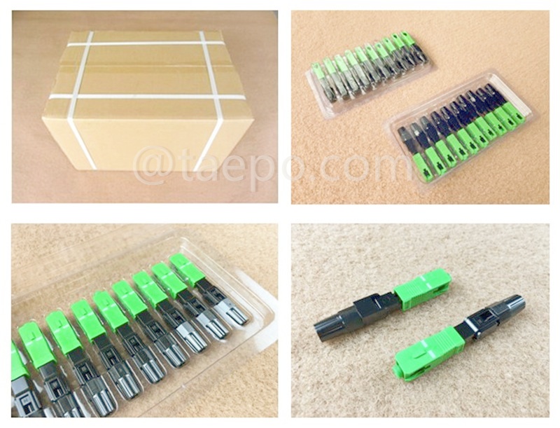 Packing Picture for Field assembly SC APC optical fiber fast connector