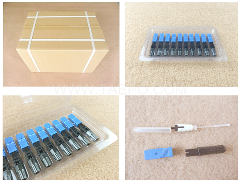 Packing Picture for Splicer type SC/UPC Field assembly optical installable fast connector
