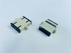 Multimode duplex SC UPC Fiber optic adapter