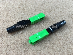 Field assembly SC APC optical fiber fast connector
