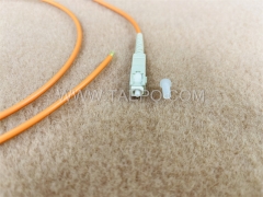 3mm multimode OM2 simplex SC UPC Fiber optic cable pigtail