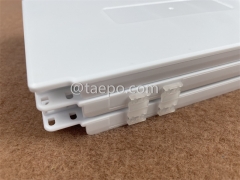 Plastic hinge for fiber optic splice tray TP-3104