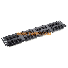 48-port CAT5E RJ45 patch panel