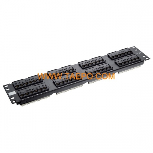 48-port CAT5E RJ45 patch panel