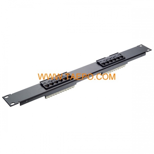 12-port CAT5E RJ45 patch panel