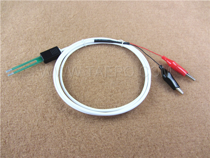 2-pole SM test cord, with test plug to alligator clip for MDF disconnection block 71