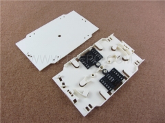 Fiber optic splice tray