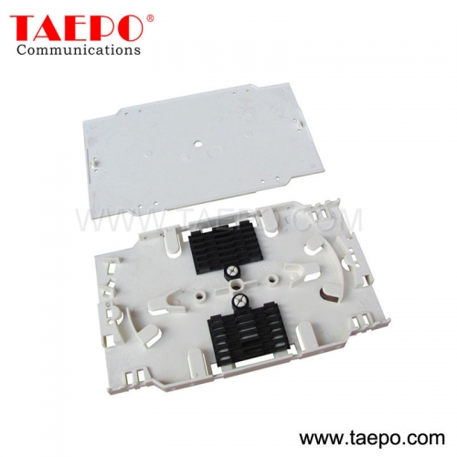 Fiber optic splice tray