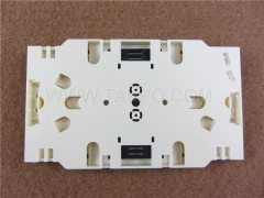 Fiber optic splice tray