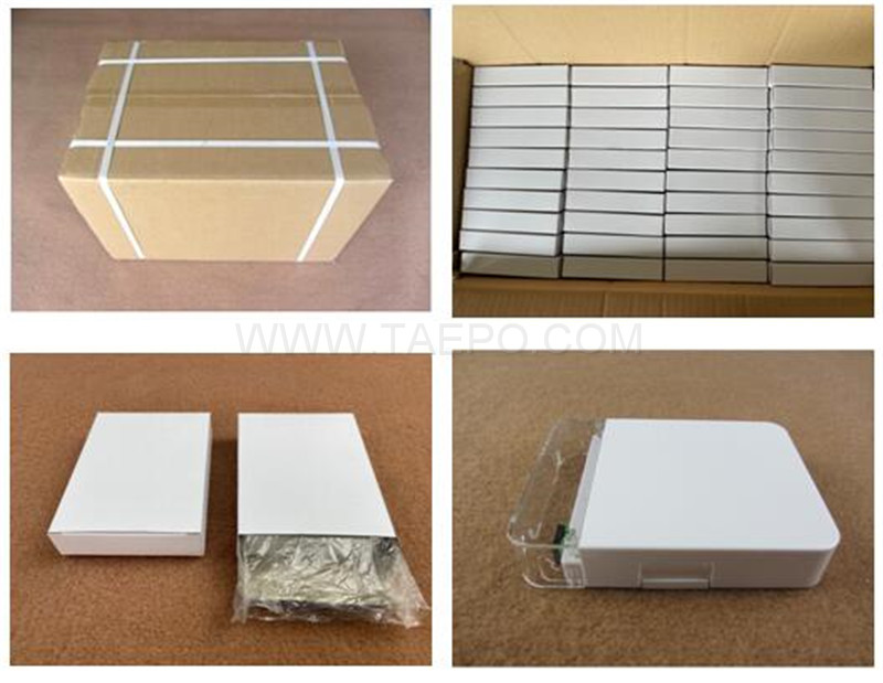 Packing picture for Plastic housing indoor 1 fiber SC Fiber optic termination box