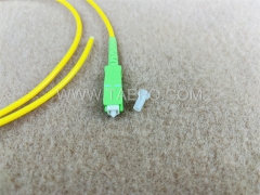 0.9mm 2mm 3mm Single mode simplex SC APC Fiber optic pigtails