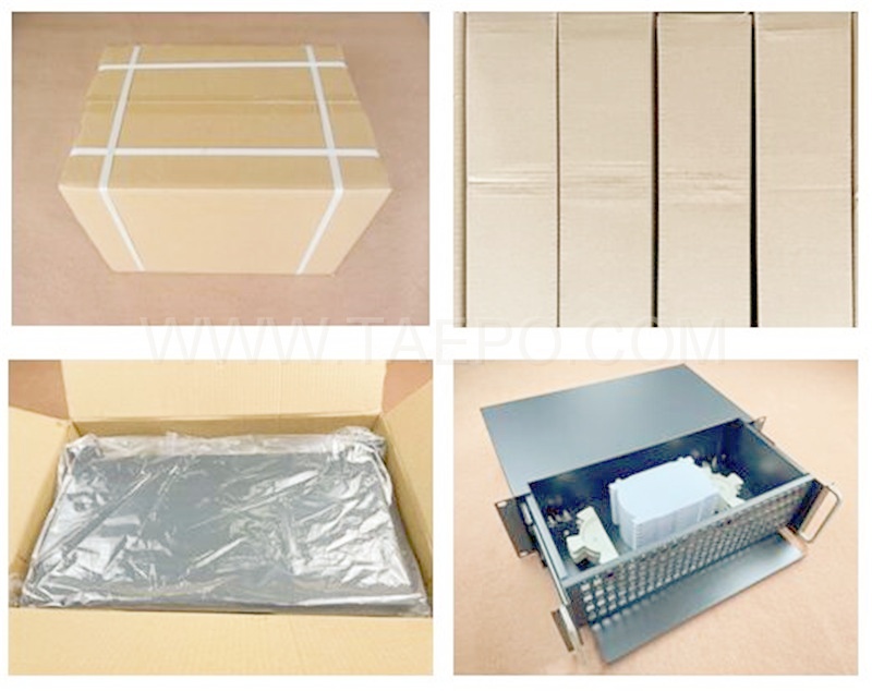 Packing Picture for 96 fibers Rack mount ODF optical distribution frame