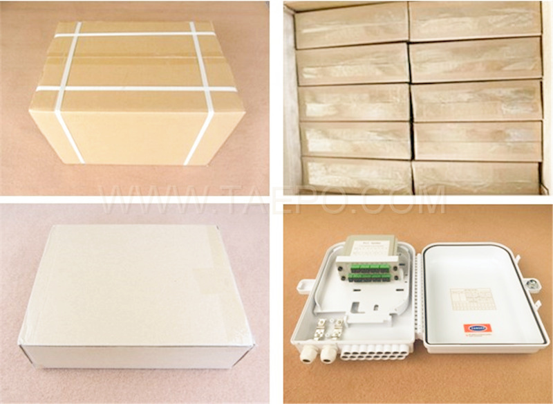 Packing Picture for 16 fibers Fiber splitter FSB box 