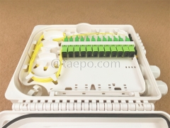 Outdoor 12 fibers FTTH SC FDB Fiber optic distribution box