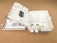 Outdoor 12 fibers FTTH SC FDB Fiber optic distribution box