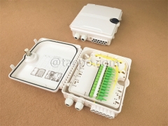 Outdoor 12 fibers FTTH SC FDB Fiber optic distribution box