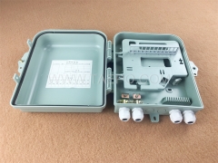 Plastic housing Outdoor 12 fibers SC Fiber distribution FDB box