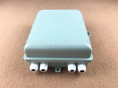 Plastic housing Outdoor 12 fibers SC Fiber distribution FDB box