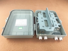 Plastic housing outdoor 48 fibers SC FTTH Fiber optic distribution FDB box