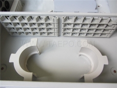 Outdoor 48 fibers cold rolling steel housing Fiber distribution FDB box with replaceable patch panels