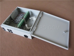 Outdoor 48 fibers cold rolling steel housing Fiber distribution FDB box with replaceable patch panels