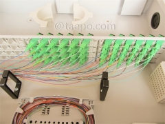 Outdoor 72 fibers SC Fiber distribution FDB box with replaceable patch panels