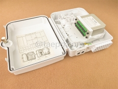 Outdoor 16 fibers SC Fiber splitter FSB box with casette PLC splitters