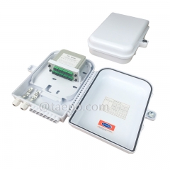 Outdoor SC type 16 fibers plastic FTTH Fiber splitter FSB box with casette PLC splitters