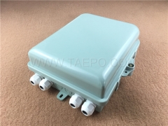 Outdoor SC 8 fibers plastic FTTH Fiber splitter box FSB for casette PLC splitters