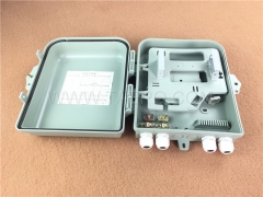 Outdoor SC 8 fibers plastic FTTH Fiber splitter box FSB for casette PLC splitters