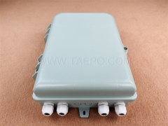 Outdoor 16 fibers SC type FTTH Fiber splitter box FSB plastic for casette PLC splitters